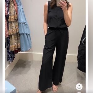 EVEREVE black wide leg Jumpsuit.